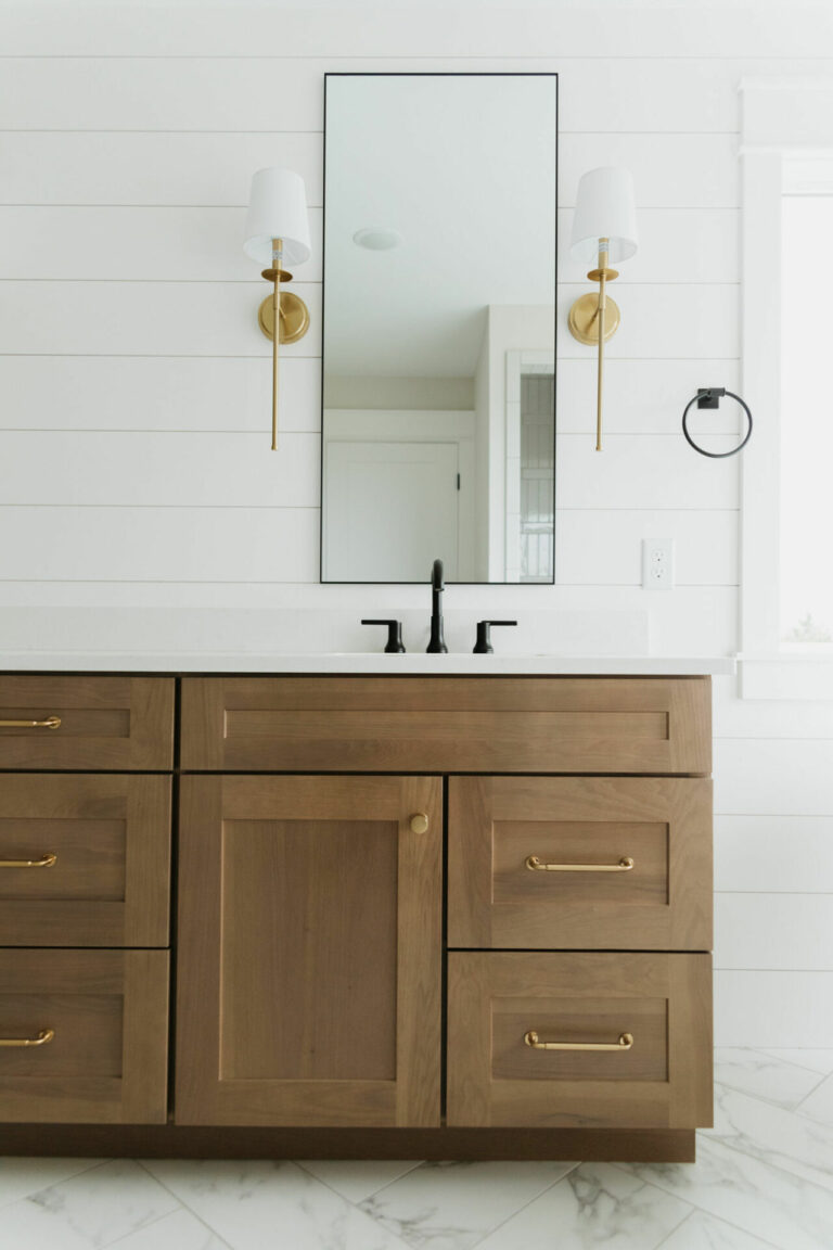 beautiful master bathroom by Buffum Homes